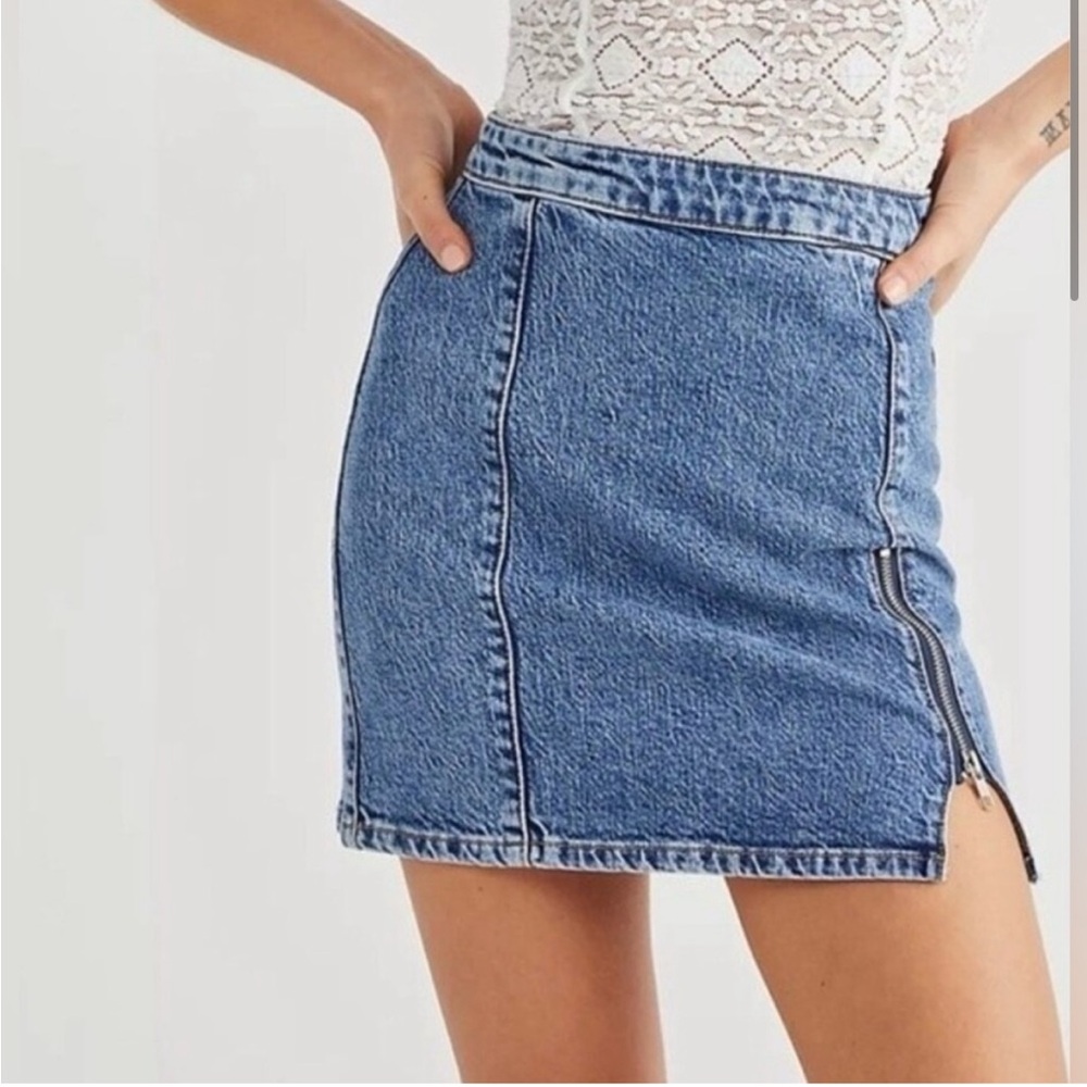 Free People Midnight Magic Skirt